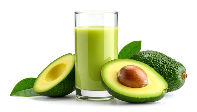 Refreshing Avocado Juice A Healthy and Delicious Drink - Powered by Adobe
