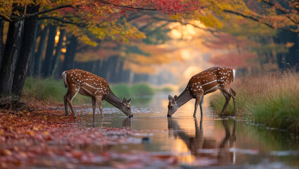 Colors of Changing Seasons