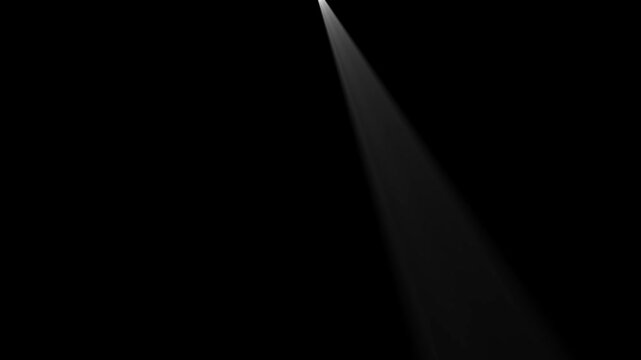 white light beam animated spotlight beam stage light show beam of hope from the sky from heaven croma 4k looping