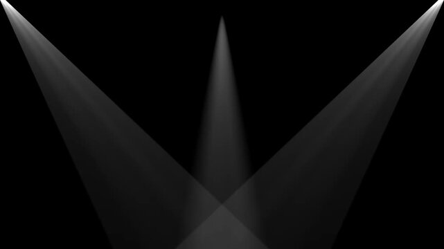 white light beam animated spotlight beam stage light show beam of hope from the sky from heaven croma 4k looping