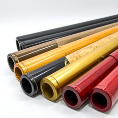 Fototapeta premium Colorful wooden musical instruments