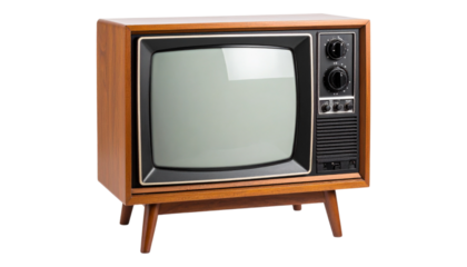 Retro 90s CRT television