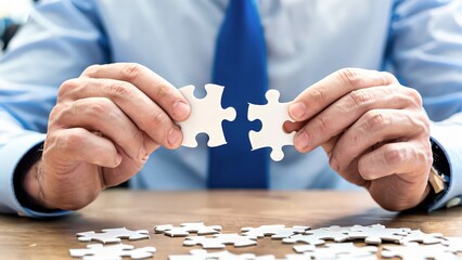 Connecting Two Puzzle Pieces