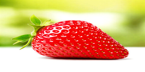 strawberry on a white background