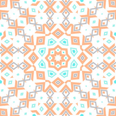 Elegant beige geometric retro pattern
