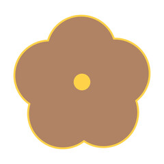 和デザインのお花
