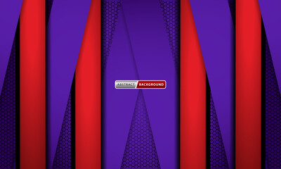a close up of a purple and red background