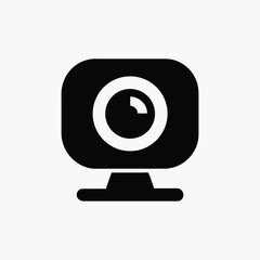 web camera icon fully editable vector template