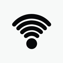 wifi wireless internet signal icon	