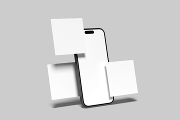 Instagram Posts Blank Mockup Template