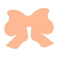ribbon bow vector illustration