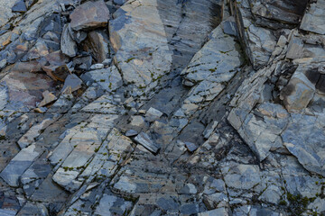 Slate and Graywacke. Slate is a fine-grained, foliated, homogeneous, metamorphic rock. Shotgun Cove Trail, Whittier is a city at the head of the Passage Canal in the Chugach Census Area in Alaska.