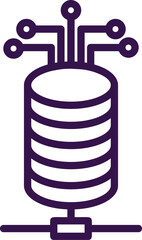 Big Data Vector Icon