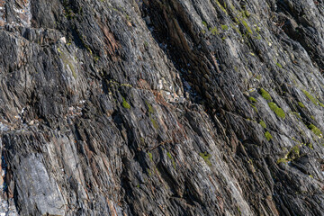  Slate and Graywacke. Slate is a fine-grained, foliated, homogeneous, metamorphic rock. Lu Young Public Beach / Lu Young Park, Whittier is a city  in the Chugach Census Area in Alaska. 

