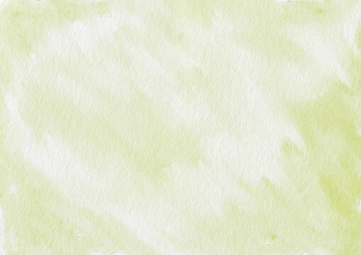 Watercolor texture background, Green