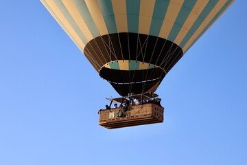 hot air balloon close up gas burner. High quality photo © Broker_Aleksandr