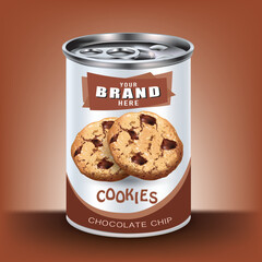 Design of packaging for cookie tins