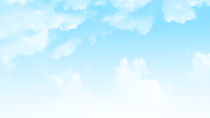 beautiful clouds in the blue sky. Beautiful movement clouds in the sky