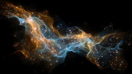 A constellation shaped like open arms, embracing emptiness in the void of space, abstract emotional vulnerability, radiant and melancholic starlight, cosmic dreamscape, symbolic art, 