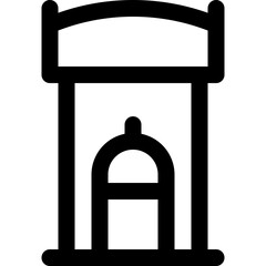 primary islamic icon outline expand 64px pulpit