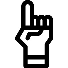 Obraz premium primary islamic icon outline expand 64px takbir