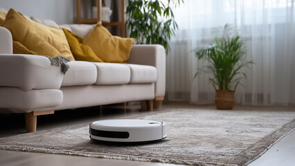 Smart Home Cleaning with Robotic Vacuum Technology