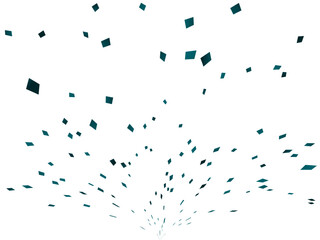 紙吹雪、m16青緑、5貝上10-1