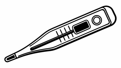 Thermometer medical temperature health check fever diagnostic equipment digital clinical tool healthcare 100f medical icons