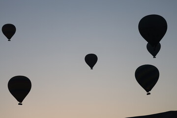 balloon flame close up. High quality photo