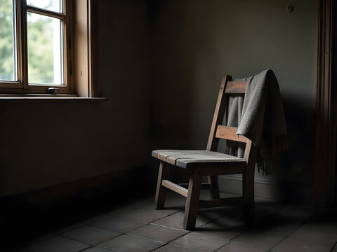 Empty Seat in Shadowed Light &ndash; Representation of Grief