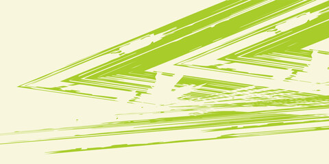 Abstract green halftone brush stroke background with dynamic diagonal lines and pixel-style dot pattern. The energetic design is perfect for comic book themes, pop art projects. eps 10