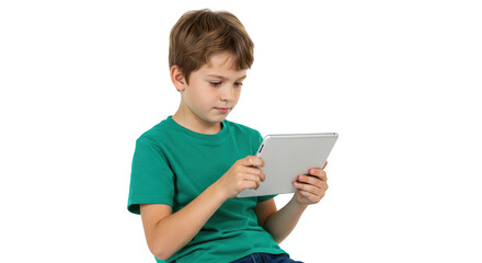Boy  digital tablet  technology device boy using digital  tablet  device  technology  device