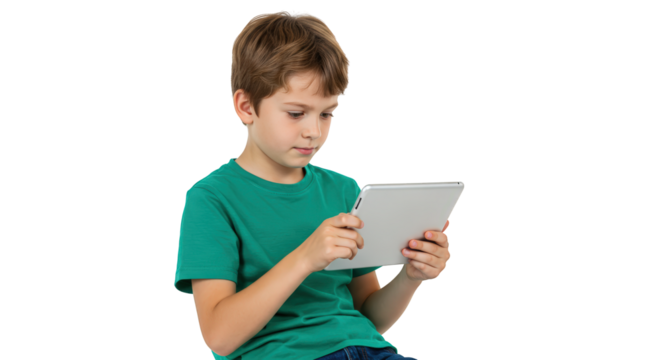 Boy  digital tablet  technology device boy using digital  tablet  device  technology  device