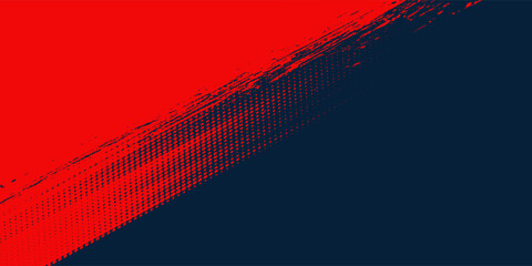 Gradient texture background grid pattern blue red halftone dots. Pop dot comic sport style. vector ilustration © zai