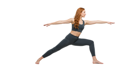Yoga  yoga woman warrior  fitness  exercise ii fit young pose practicing  pose woman