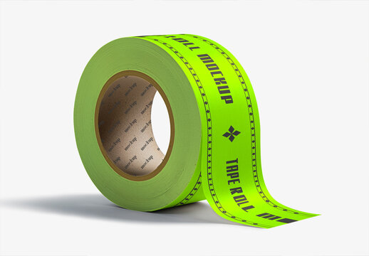 Packaging Roll Tape Mockup