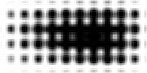 Abstract dotted halftone background. Grainy gradient texture background with dots. Noise Stipple pointillism pattern. Sand, grain, grunge stipple effect.