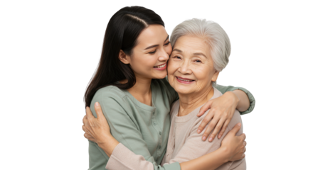 Grandmother and  love  granddaughter  embrace grandmother embrace loving  family granddaughter grandmother grandmother