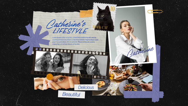 Scrapbook Photo Collage Video Template