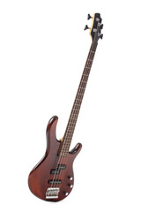 Fototapeta premium Electric guitar on white background