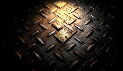 Textured Metal Plate