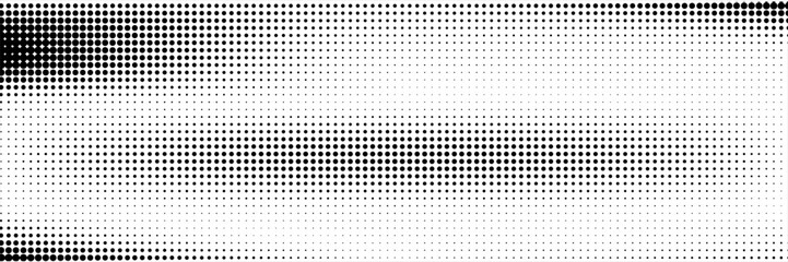 Basic halftone dots effect in black and white color. Halftone effect. Halftone dots. Black white halftone.Background with monochrome dotted