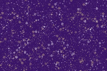 Abstract Purple Background with Colorful Splatter Texture