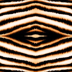 Seamless hand drawn texture. Zebra, tiger, animal print. African animal texture.