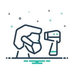 Mix icon for temperature