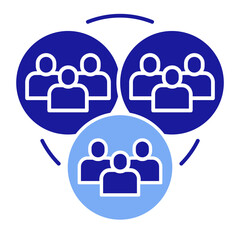 Group Discussion  Icon Element For Design