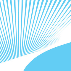Light Sky Blue Stripes Abstract Background Vector Illustration Modern Minimalist Design Template
