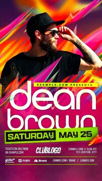 Animated Nightclub Flyer Template