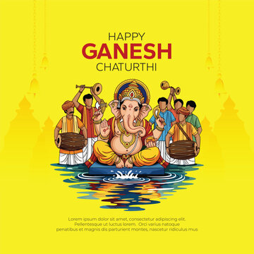Happy Ganesh Chaturthi celebration I Ganesh visarjan 