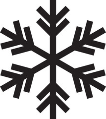 Snowflakes vector icon